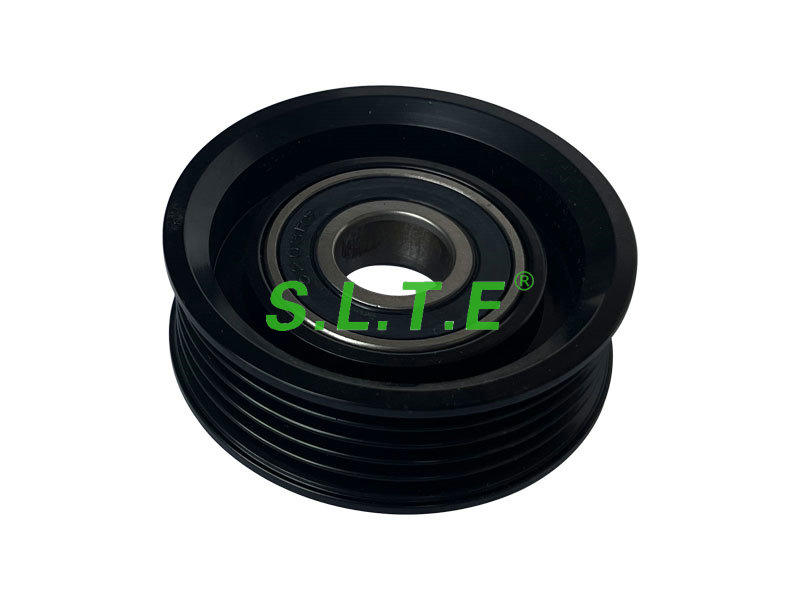 Engine timing belt idler pulley